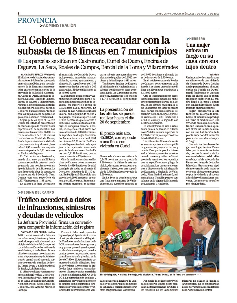 Reportaje Alicia Casas Marcos fincas