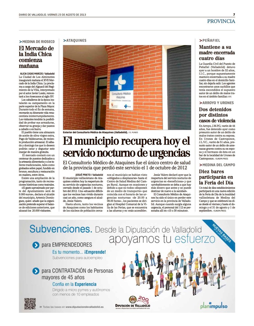 Reportaje Alicia Casas Marcos india chica