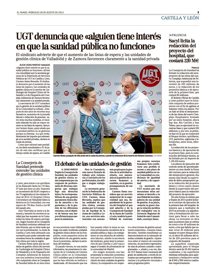 Reportaje Alicia Casas MArcos UGT